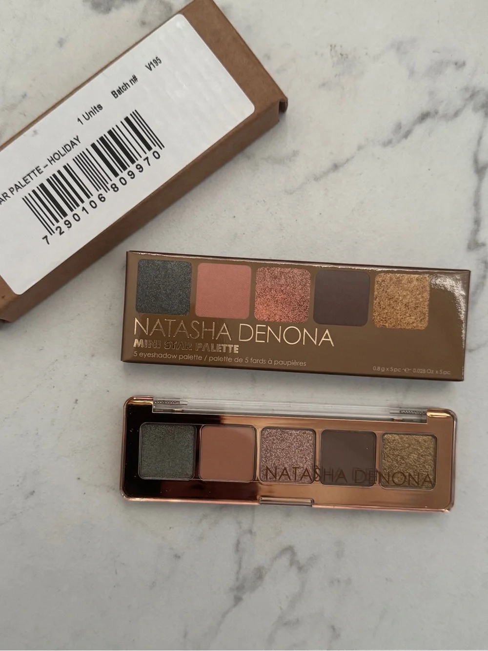 NATASHA DENONA MINI STAR EYESHADOW PALETTE—HOLIDAY